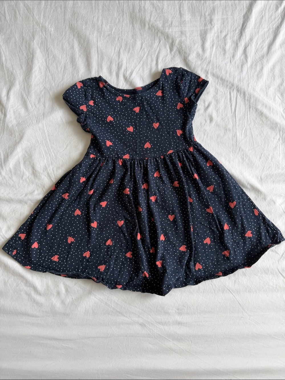 GAP Girls Mixed Colors Dress Lot - Orange, Pink, Navy, Cream, White size 3T - Picture 2 of 9